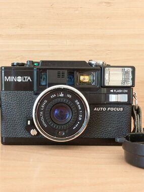 Minolta Hi-Matic AF-D 35mm Film Camera 38mm f/2.8 Tested